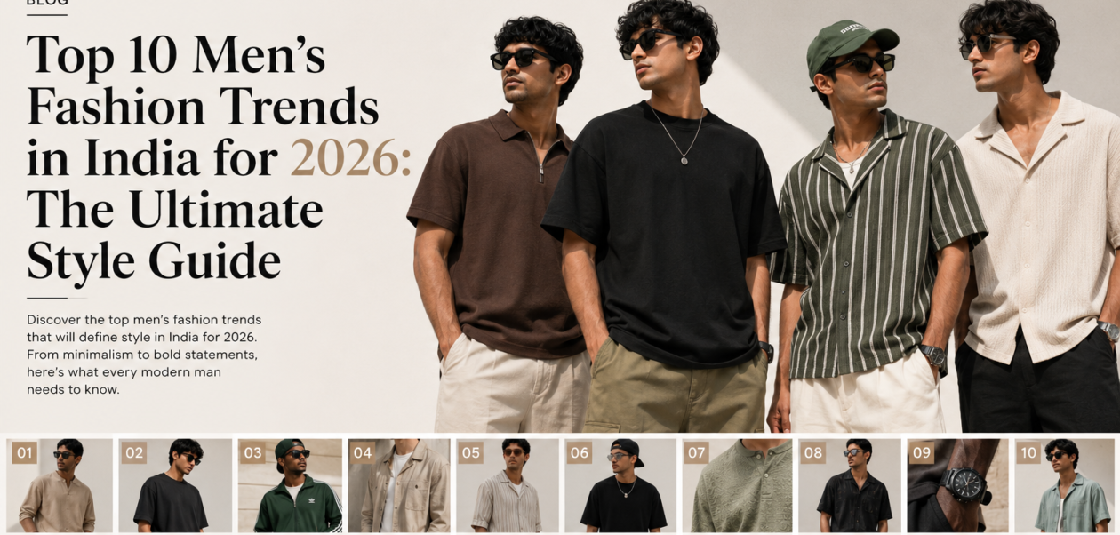 Men's Fashion Trends India 2026, cottrixs
