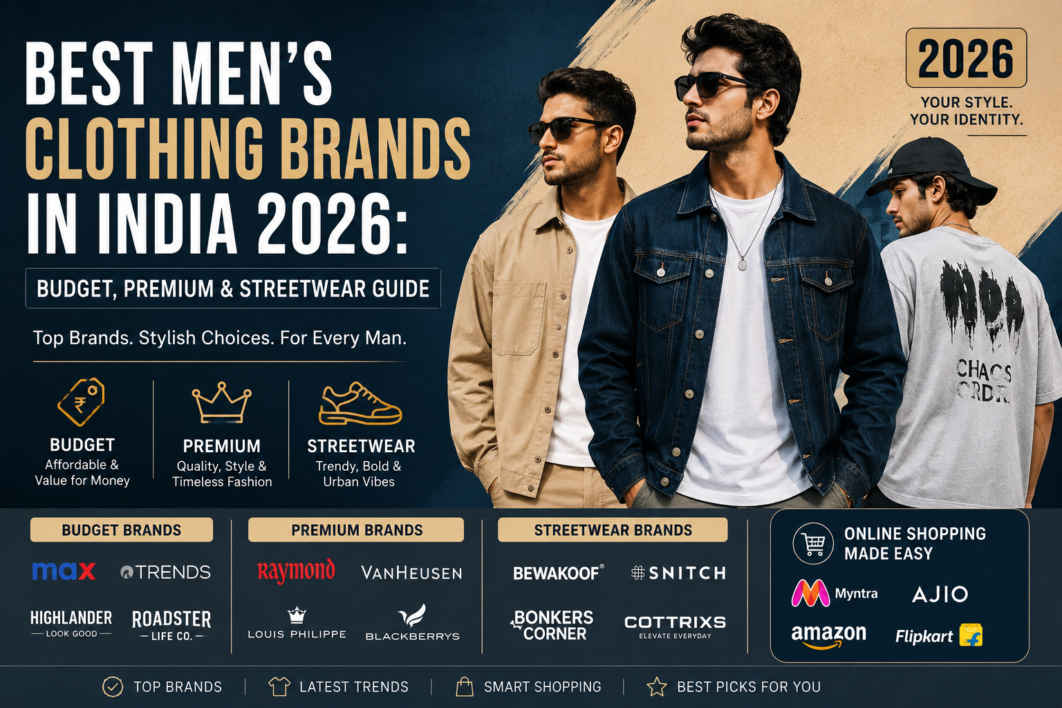 Top 10 Clothing Brands in India 2026