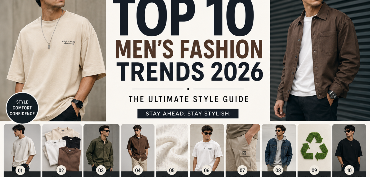 Top 10 Men's Fashion Trends 2026