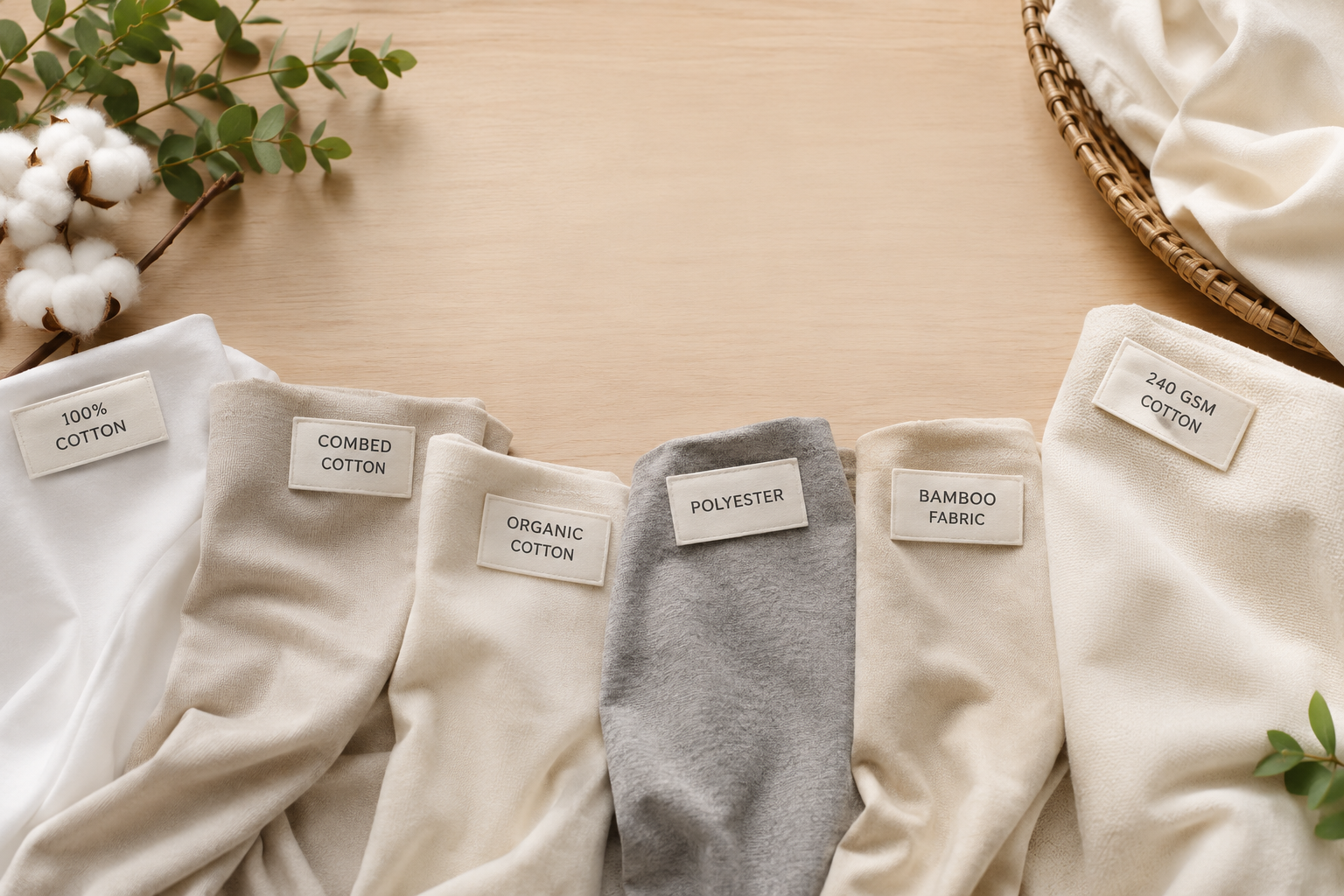 T-Shirt Fabric Types comparison