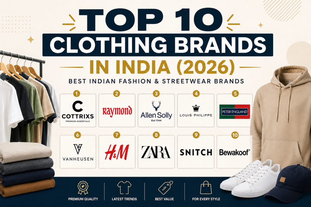 top-10-clothing-brands-in-india-2026