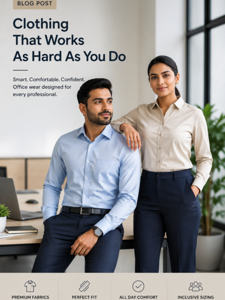 Office clothing colors and professional style